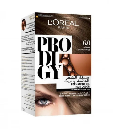 L'Oreal Prodigy Hair Dye with Oil 6.0 Dark Blonde