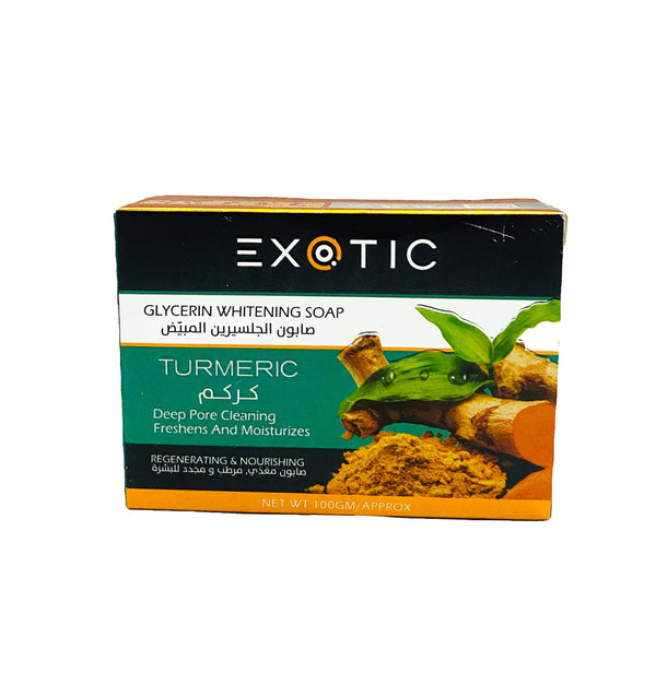 Exotic Turmeric Glycerin Soap 100g