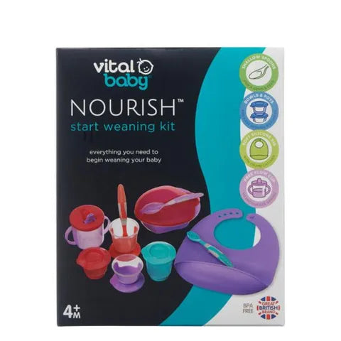 Vital Baby Nourish Start Weaning Kit 4+ Months Fizz