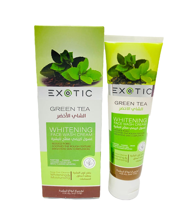 Exotic Green Tea Creamy Face Wash 100ml