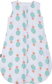 Baby O'Lee Sleeping Bag for Babies 12-18 Months - Pineapple Design