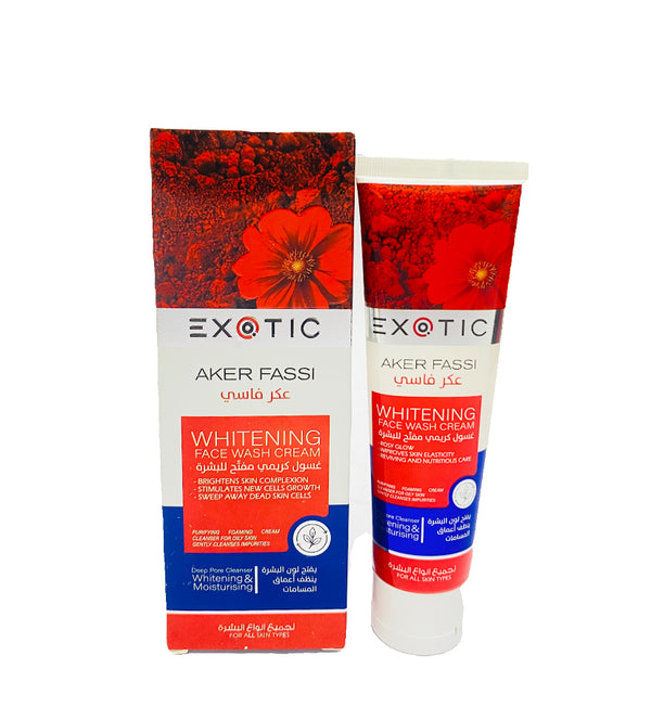 Exotic Creamy Face Wash Fassi Akar 100ml