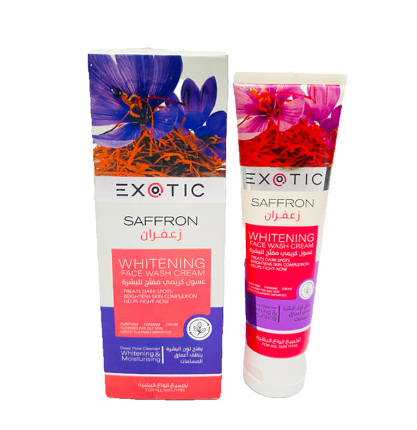 Exotic Saffron Creamy Face Wash 100ml