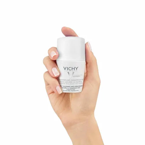 Vichy Anti-Perspirant Deodorant 48hr Roll-On for Sensitive Skin 50ml 2