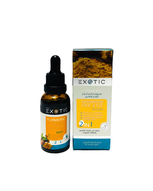 Exotic Turmeric Face &amp; Eye Serum 30ml