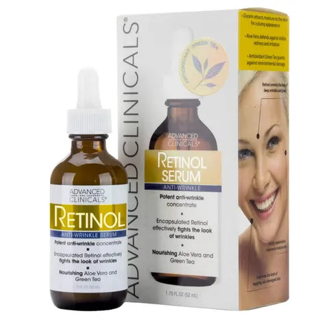 Advanced Clinicals Retinol Serum Anti-Wrinkle for Face 52 Ml