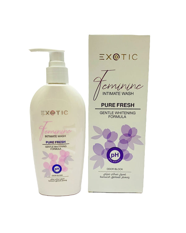 Fresh and pure feminine wash, whitening and scented, 200 ml