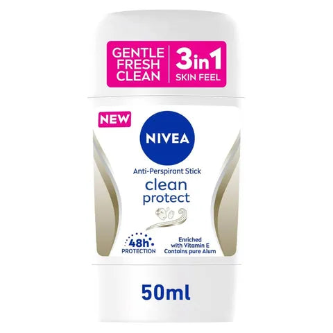 Nivea Clean Protect with Pure Alum Deodorant Steak 50 ML