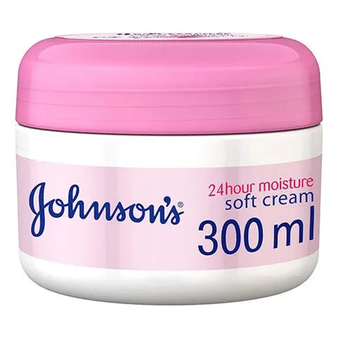 Johnson's 24 Hour Moisture Soft Cream 300 Ml