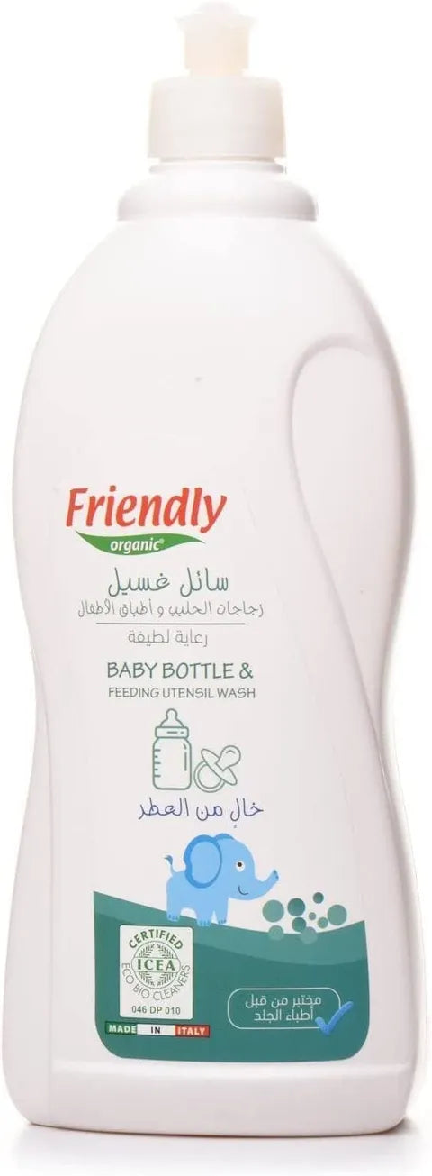 Friendly Organic Baby Bottle Liquid Wash 750 Ml