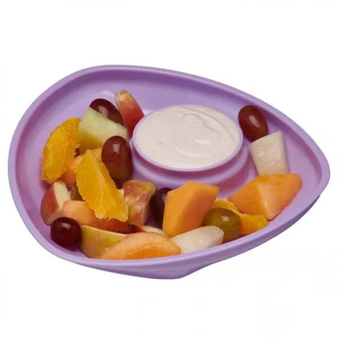 Vital Baby Nourish Power Suction Plate for Kids 9+ Months Purple 1