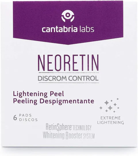 Neoretin Skin Lightening Peel Pads | 6 Pads