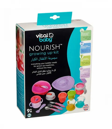 Vital Baby Nourish Growing Up Kit +9 Months Fizz | 13 Pieces 2