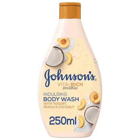 Johnson's Body Wash Yogurt, Peach & Coco 250 Ml