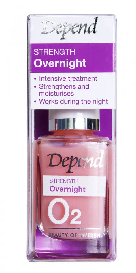 Depend Strength Overnight O2 Nail Care 11 Ml