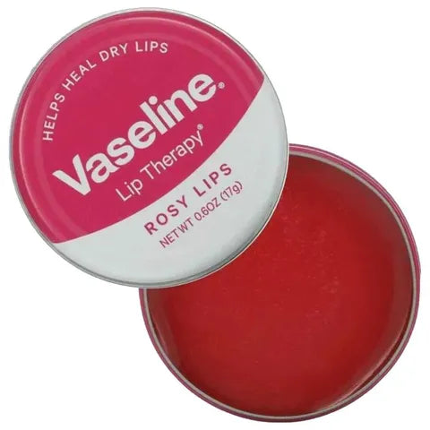 Vaseline Lip Therapy Petroleum Jelly with Rose & Almond Oil 20 G 1