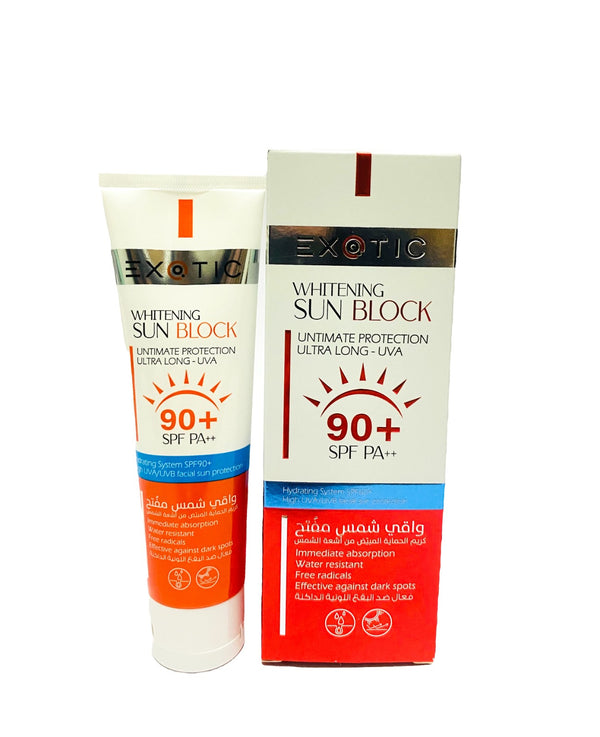 Whitening sunscreen cream SPF90 100ml