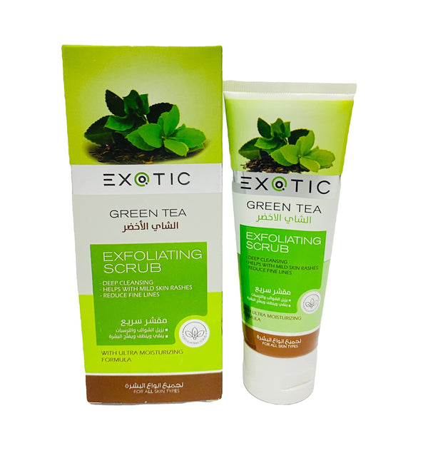 Exotic Green Tea Quick Scrub 