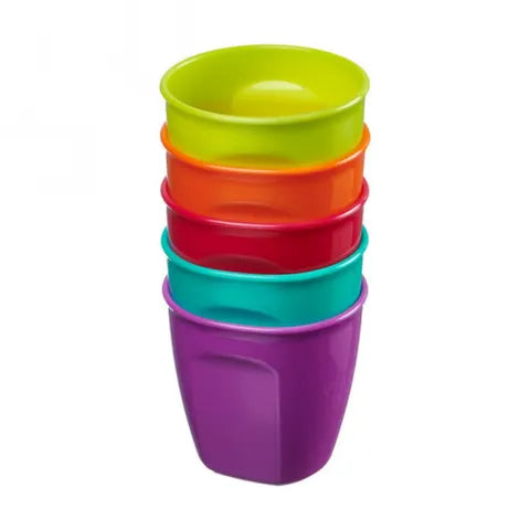 Vital Baby Nourish Perfectly Simple Cups for Kids 5 Colorful Pcs