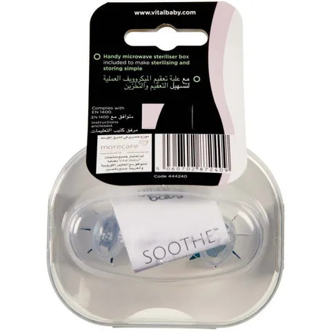 Vital Baby Soothe Airflow Pacifier "I Want to Explore" | 2 Pieces 2