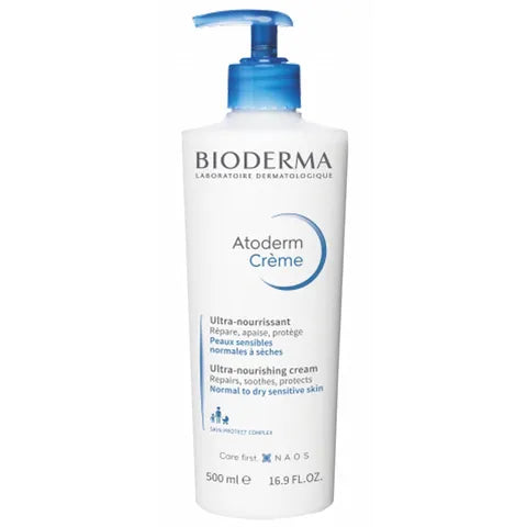 Bioderma Atoderm Nourishing Face Cream 500 Ml