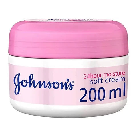 Johnson's 24 Hour Moisture Soft Cream 200 Ml