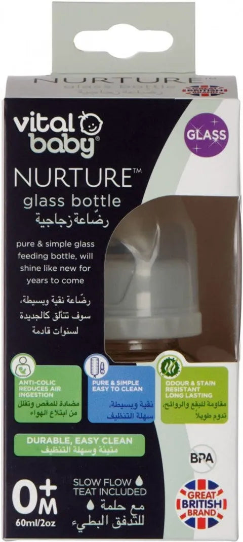 Vital Baby Nurture Classic Design Silicone Baby Bottle 60 Ml 2