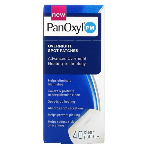 PanOxyl Overnight Spot Skin Patches 40 Clear Patches