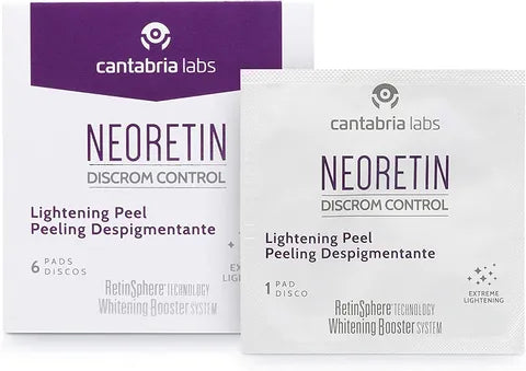 Neoretin Skin Lightening Peel Pads | 6 Pads 1