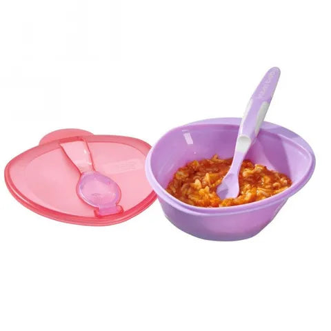 Vital Baby Nourish Scoop Feeding Set with Weaning Spoon Fizz | 3 Pcs 1