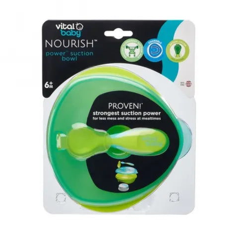 Vital Baby Nourish Power™ Suction Bowl Set for Kids 6+ Months Pop