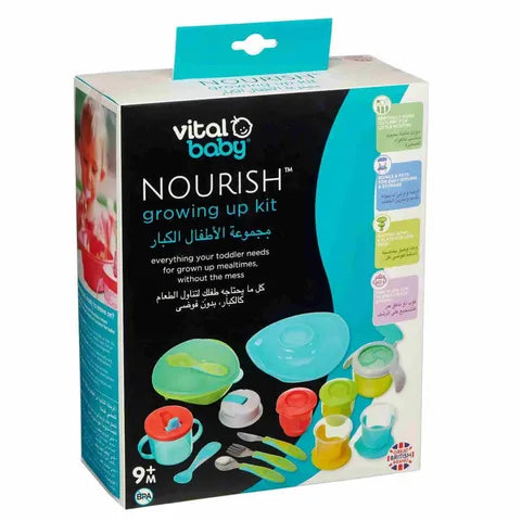 Vital Baby Nourish Growing Up Kit +9 Months Pop | 13 Pieces 1