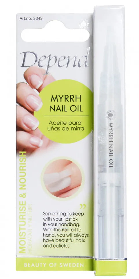 Depend Myrrh Nail Oil Pen for Moisture & Nourish