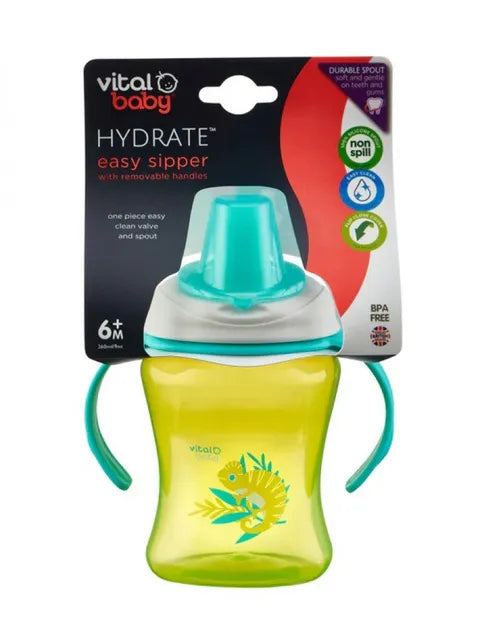 Vital Baby Hydrate Easy Sipper with Handles 6+ Months | 260 Ml