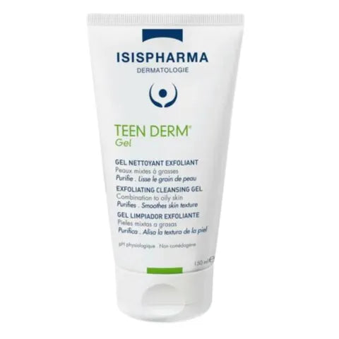 Isis Pharma Teen Derm Gel Cleanser For Oily Skin 150 Ml