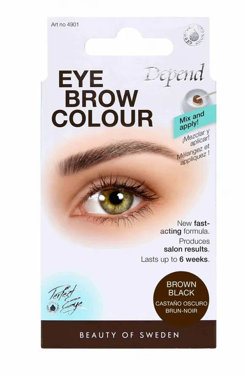 Depend Eyebrow Colour Brown Black No. 4901