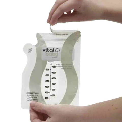 Vital Baby Nurture Breast Milk Storage Bags 250 Ml | 30 Bags 1