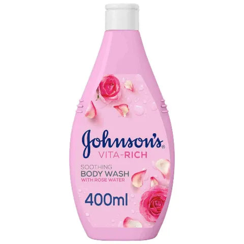 Johnson's Body Wash with Rose Water 400 Ml