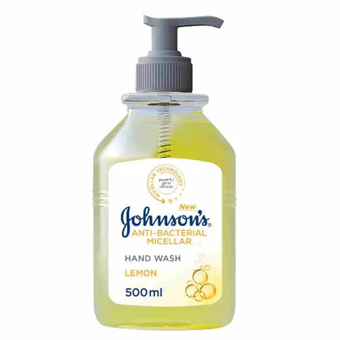 Johnson's Antibacterial Hand Wash Lemon 500 Ml