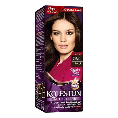Wella Koleston Dark Brown Hair Dye 303/0