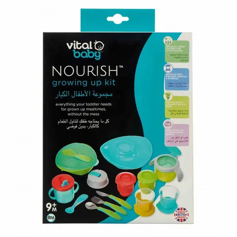 Vital Baby Nourish Growing Up Kit +9 Months Pop | 13 Pieces 2