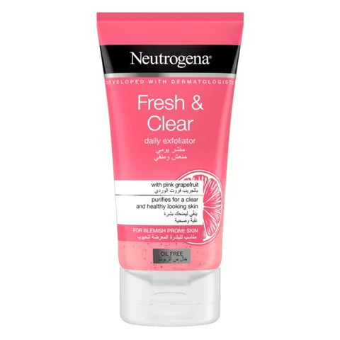 Neutrogena Fresh & Clear Face Exfoliator 150 Ml