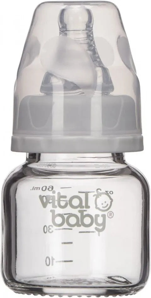 Vital Baby Nurture Classic Design Silicone Baby Bottle 60 Ml 1