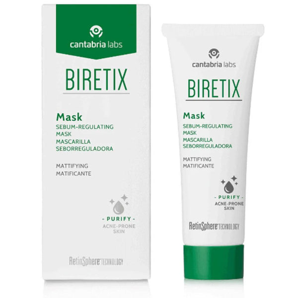 قناع بشرة بيريتكس 25 مل للتحكم فى الافرازات الدهنية biretix sebum-regulating mask 25 ml