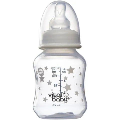 Vital Baby Nurture Classic Design Silicone Baby Bottle 125 Ml 1