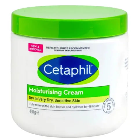 Cetaphil Moisturising Cream for Dry & Very Dry Sensitive Skin 450G