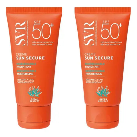SVR Sunscreen and Sun Secure Cream SPF +50 50 Ml 1+1 Free