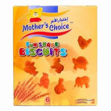 بسكويتات Mother's Choice Fun Shape للأطفال من عمر 6 أشهر فما فوق 180 جرام