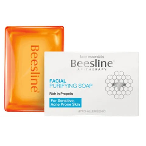 Beesline Facial Wash Purifying Soap Rich In Propolis 85 Ml