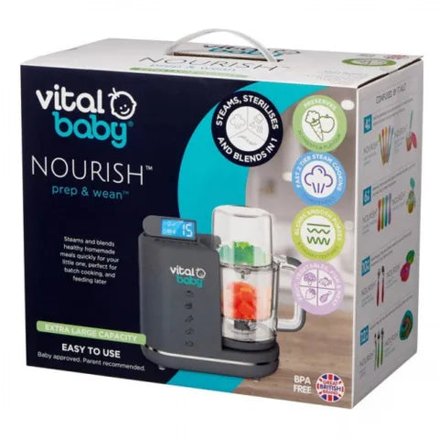 Vital Baby Nourish Prep & Wean™ 3 in 1 Baby Food Maker